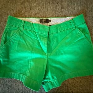 J.Crew Women's Green Shorts